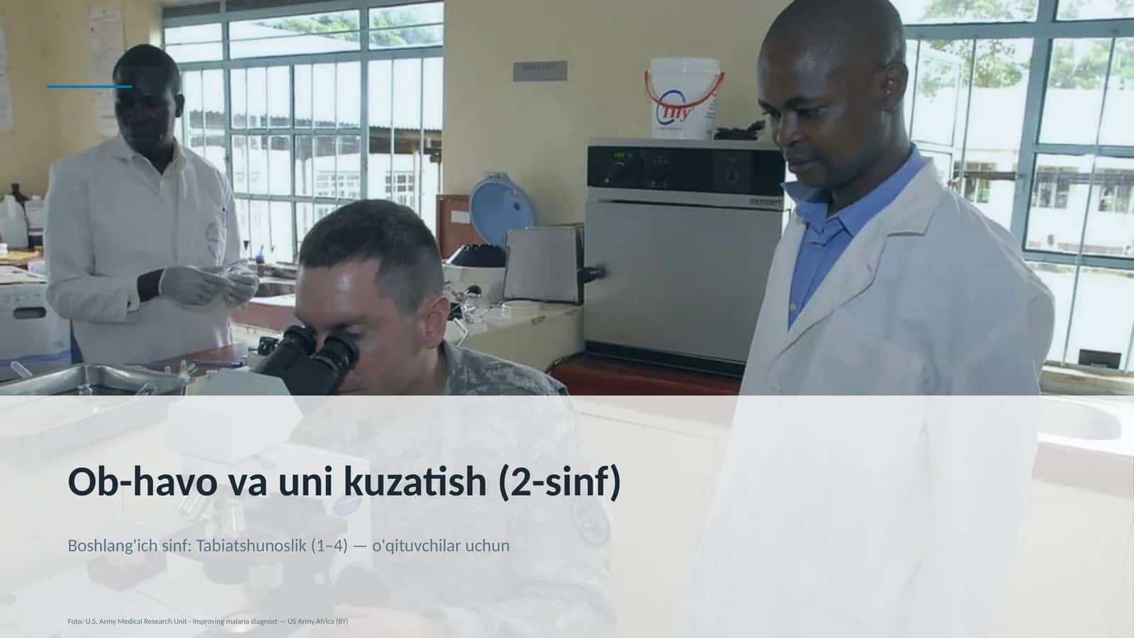 Ob-havo va uni kuzatish (2-sinf)