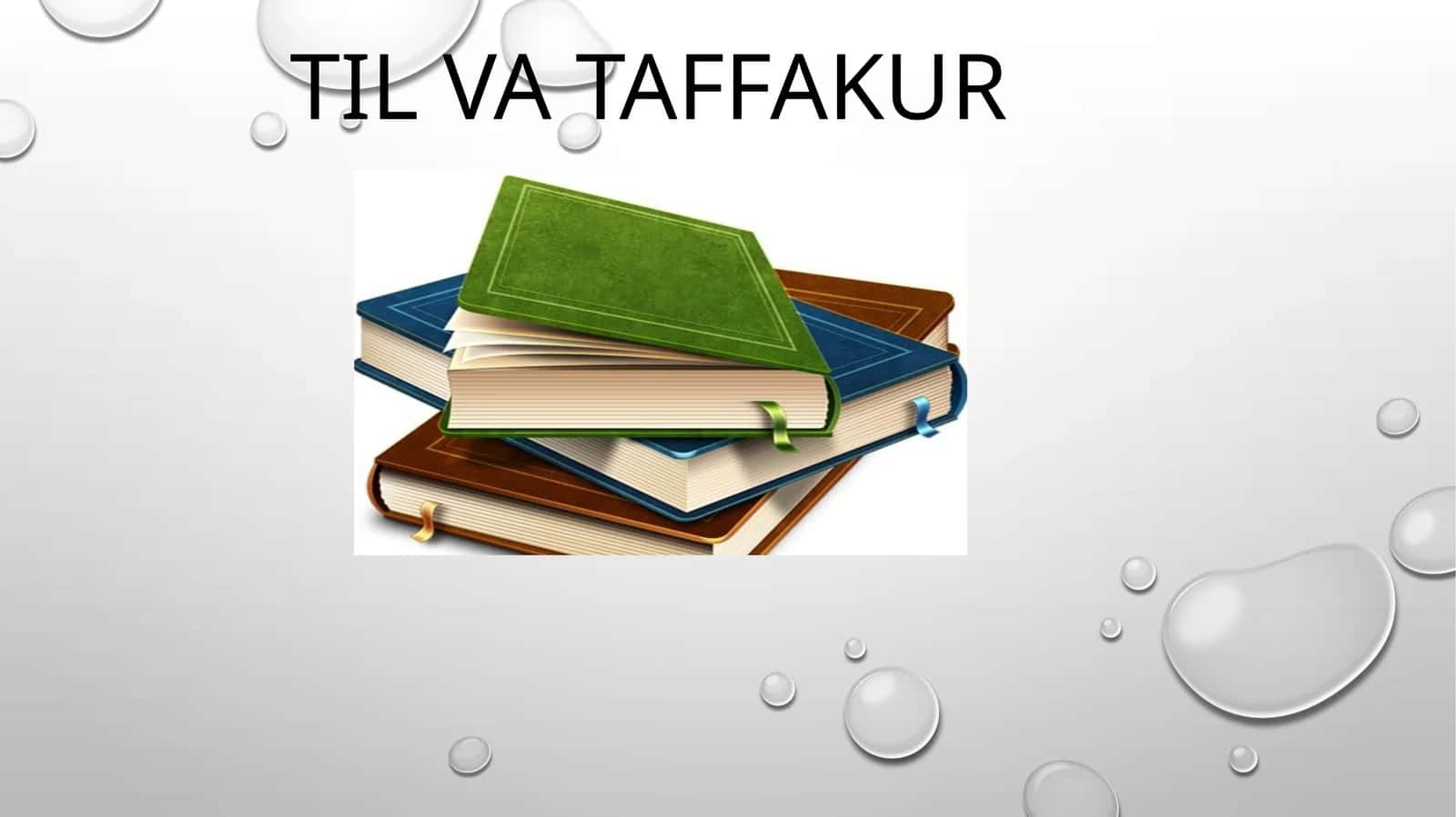 TIL VA TAFFAKUR