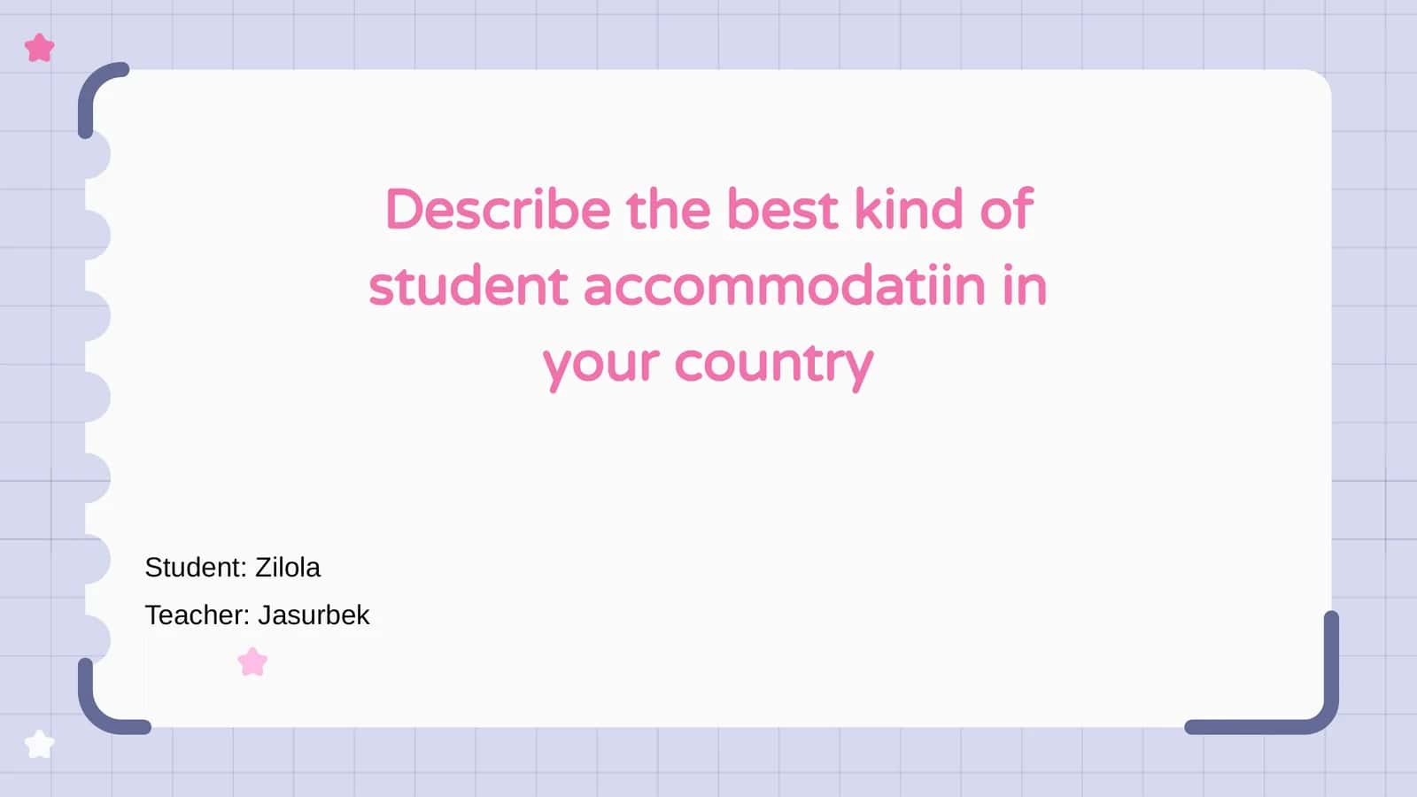 Student Accommodation Options in Uzbekistan