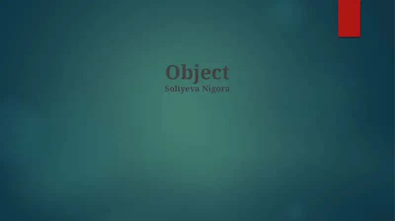 Object-Oriented Programming Principles