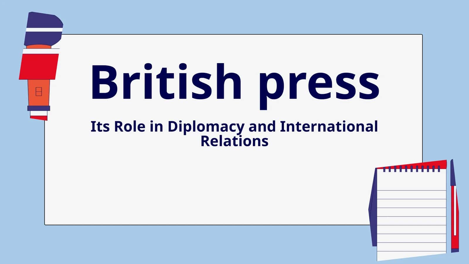 British press