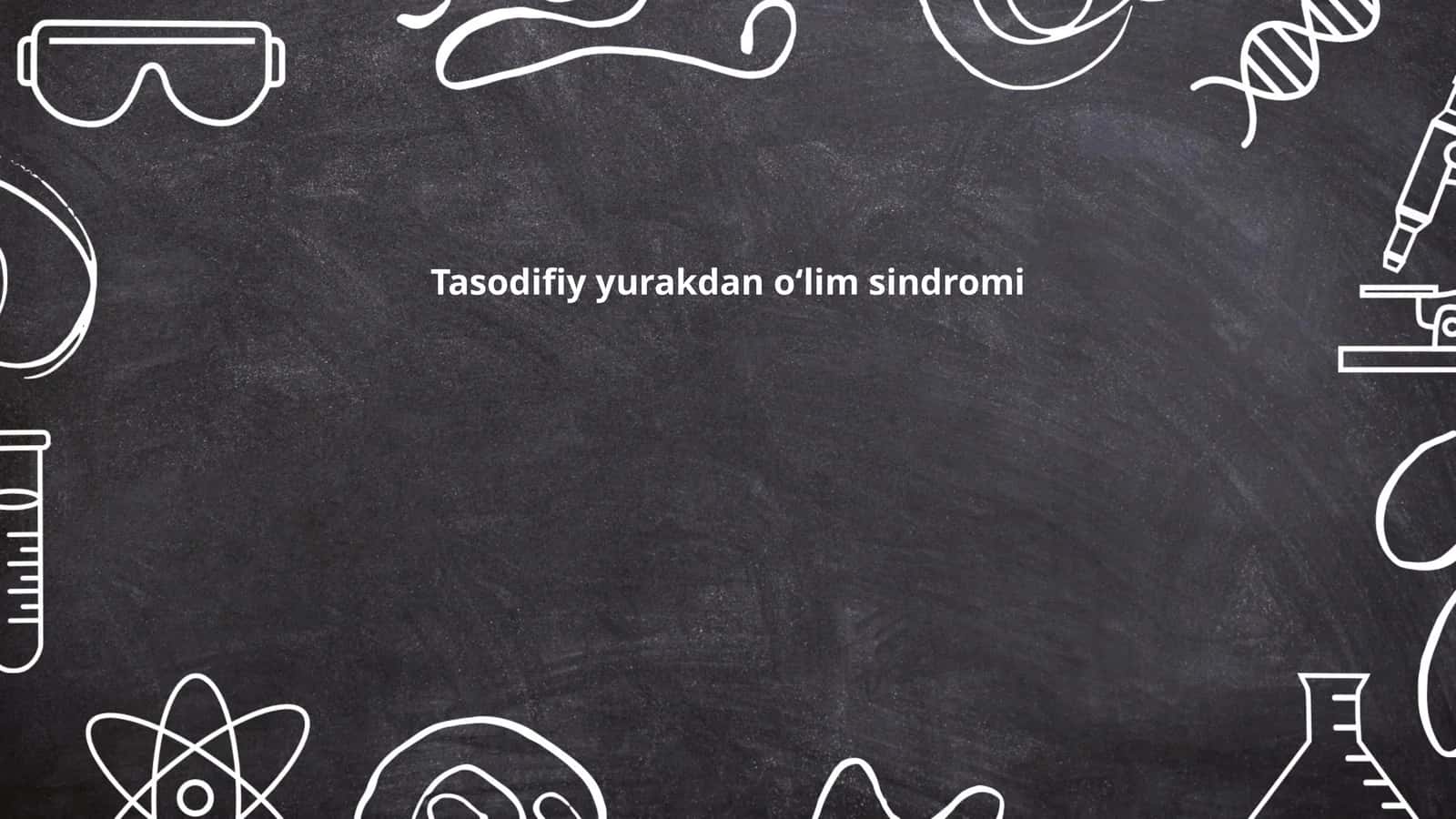 Tasodifiy yurakdan oʻlim sindromi