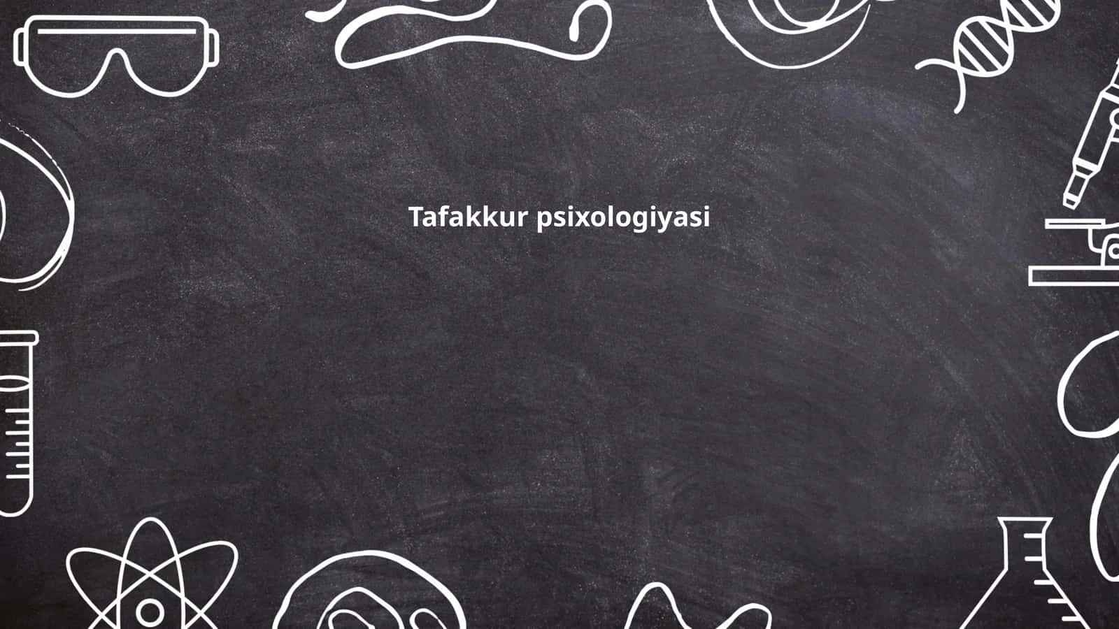 Tafakkur psixologiyasi