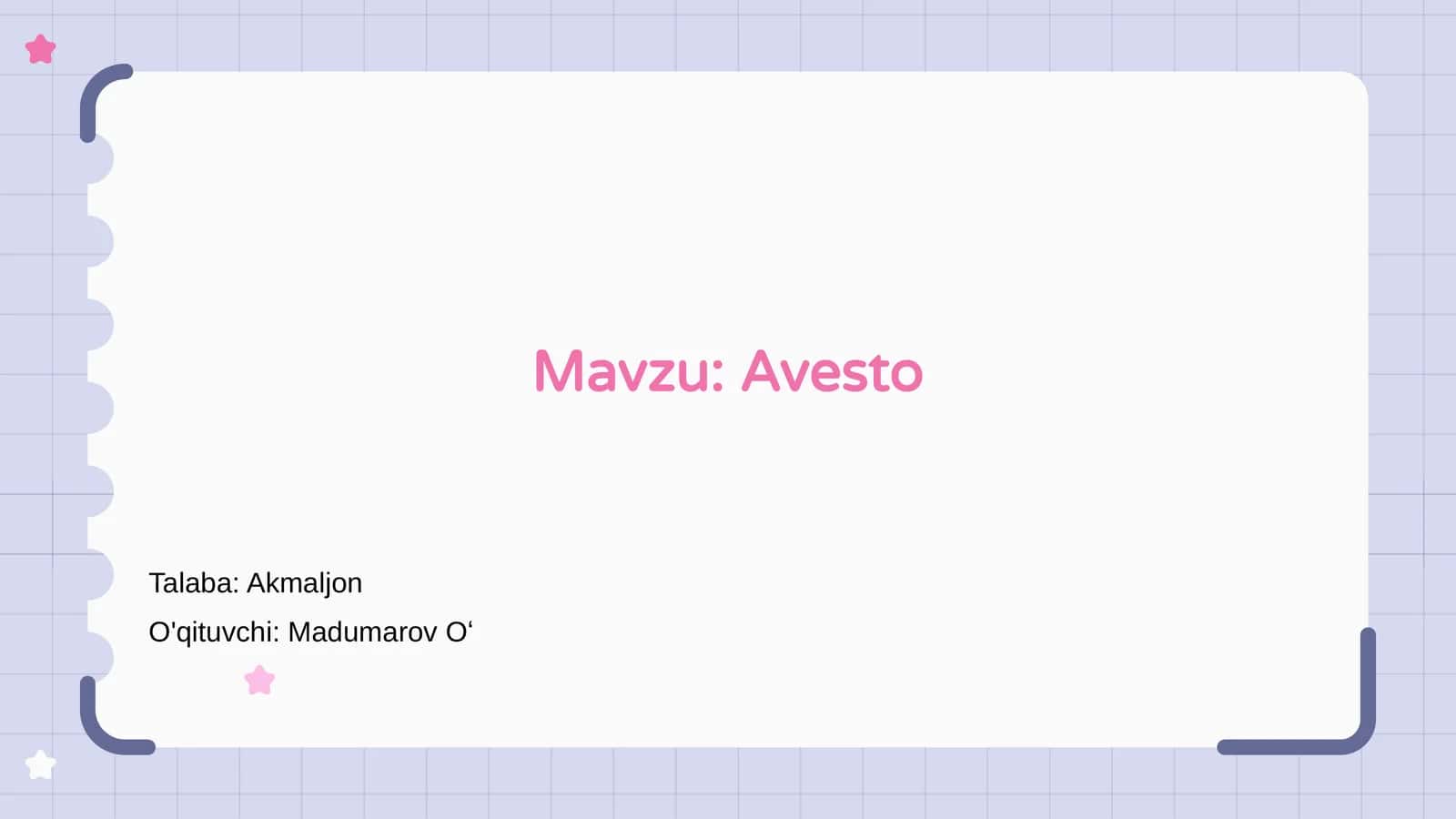 Avesto
