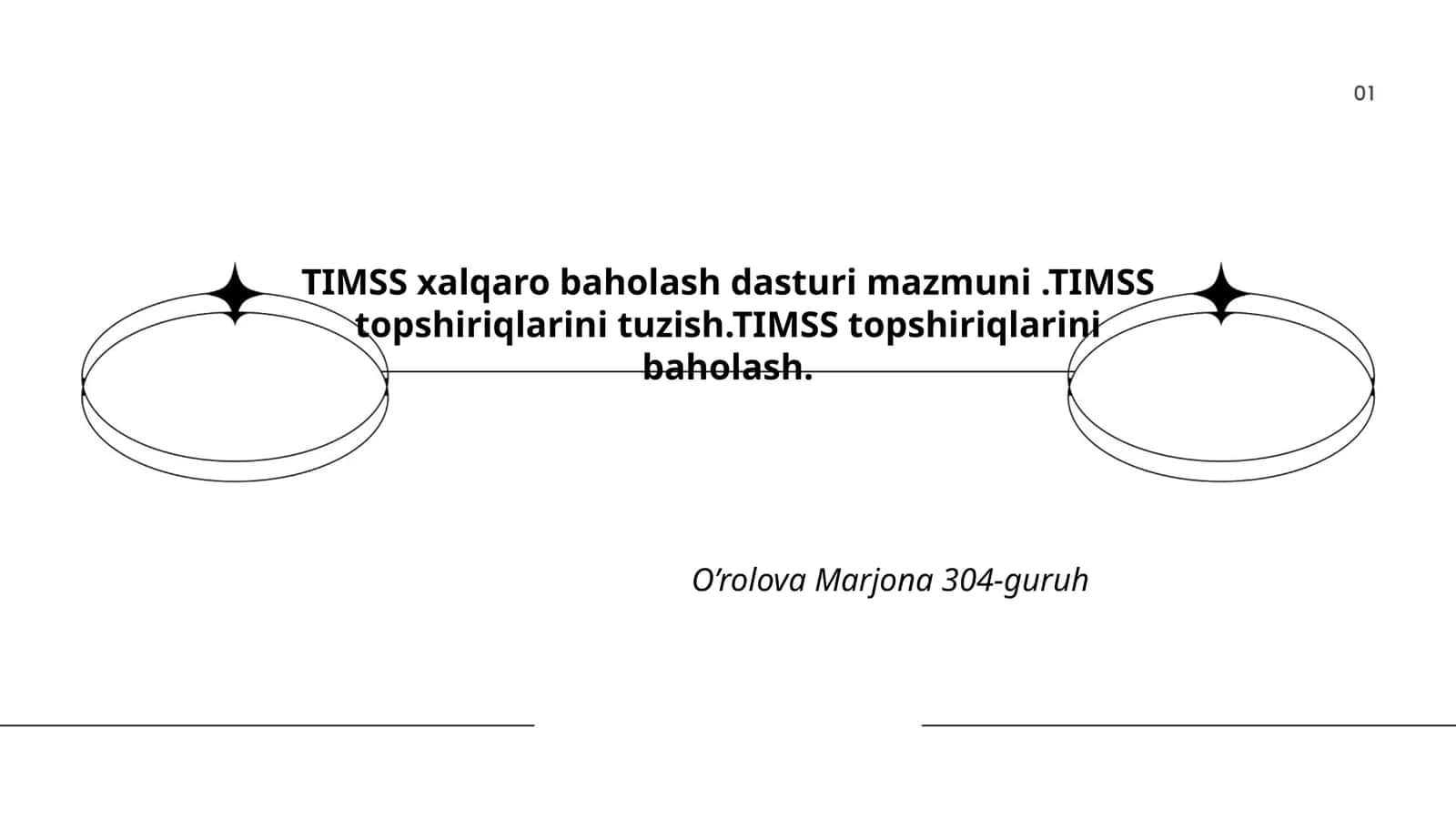 TIMSS xalqaro baholash dasturi