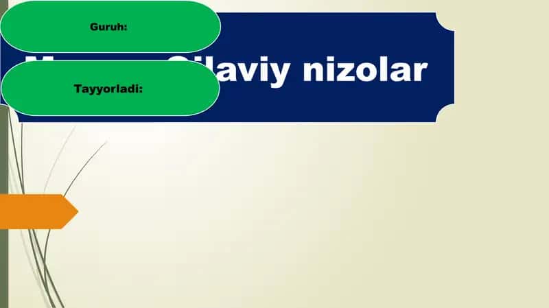 Oilaviy nizolar