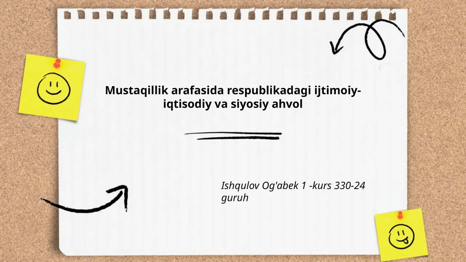 Mustaqillik arafasida respublikadagi ijtimoiy-iqtisodiy va siyosiy ahvol
