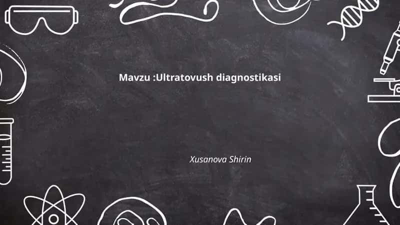 Ultratovush diagnostikasi