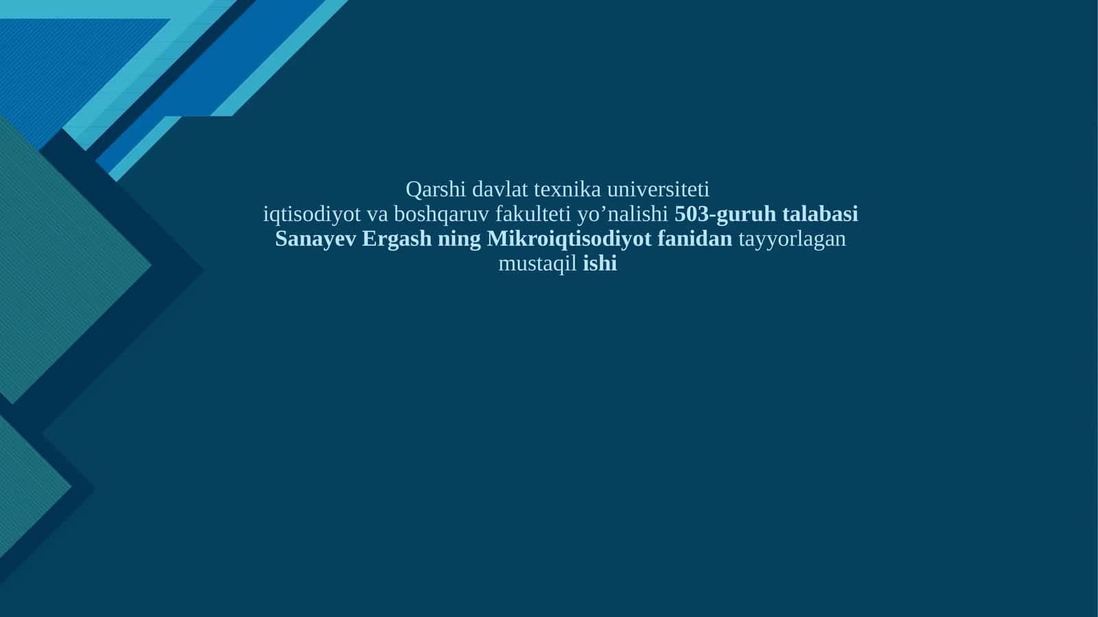 Agrar siyosat, oziq-ovqat ta’minoti va xavfsizligi muammolari