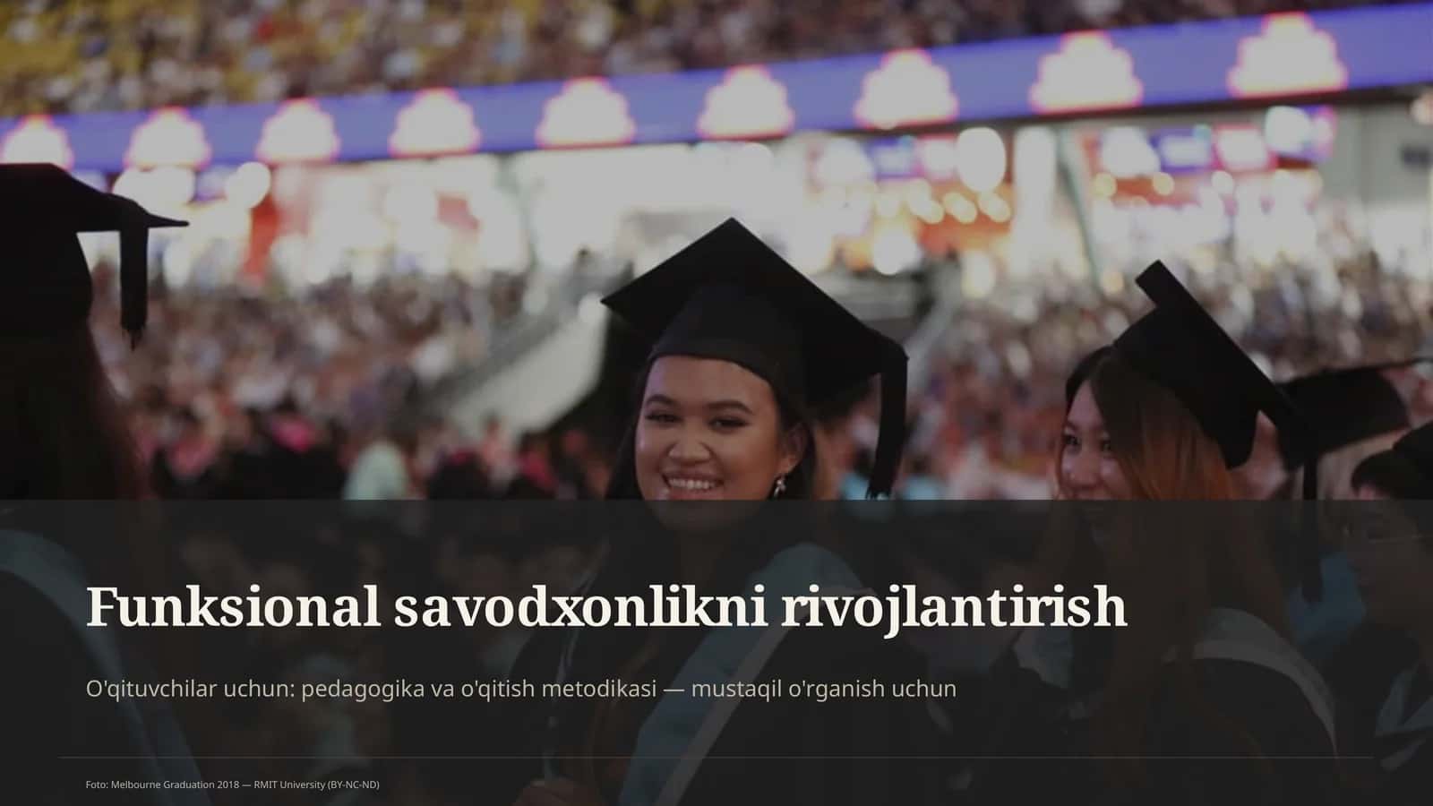 O'qituvchilar uchun: pedagogika va o'qitish metodikasi — mustaqil o'rganish uchun