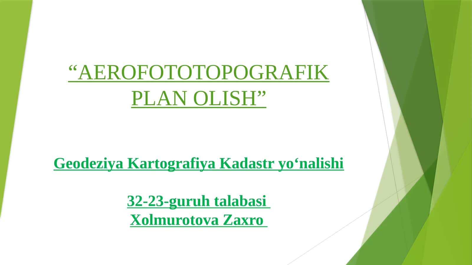 Aerofototopografikplanolish