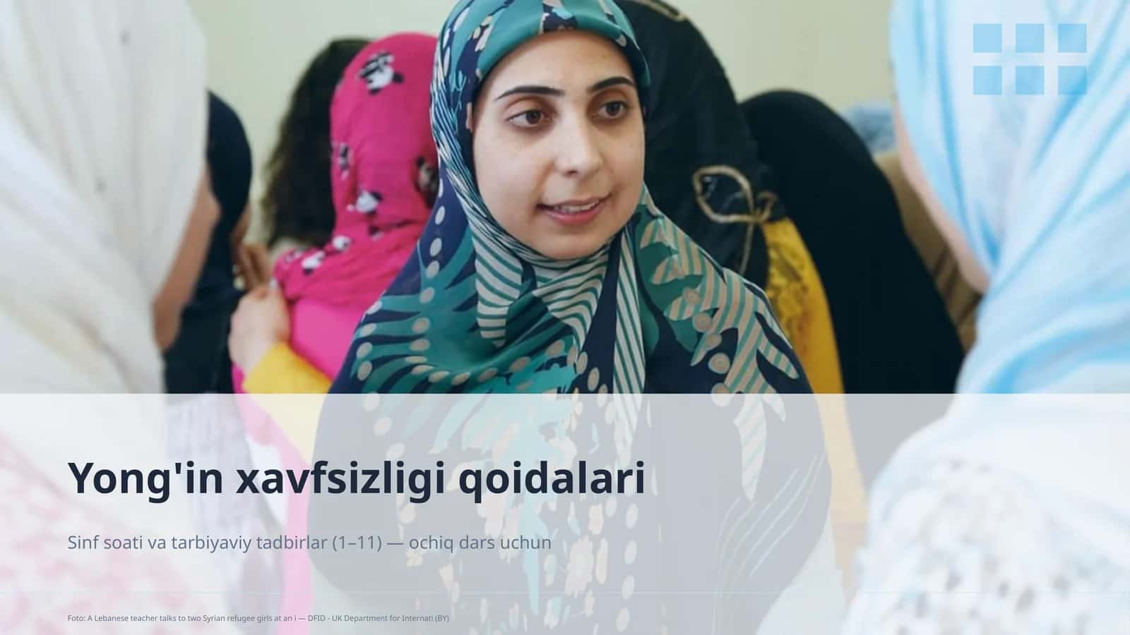 Yong'in xavfsizligi qoidalari