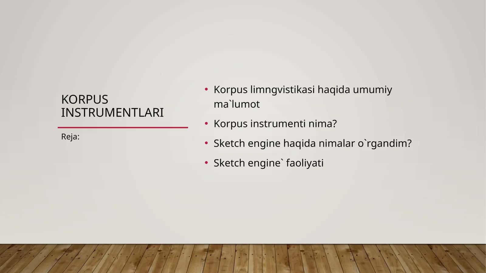 Korpus instrumentlari