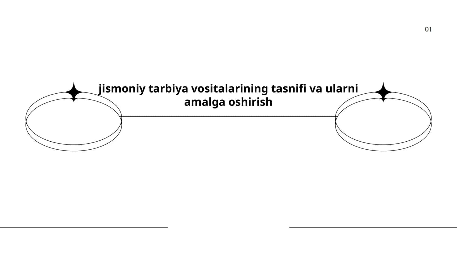 jismoniy tarbiya vositalarining tasnifi va ularni amalga oshirish