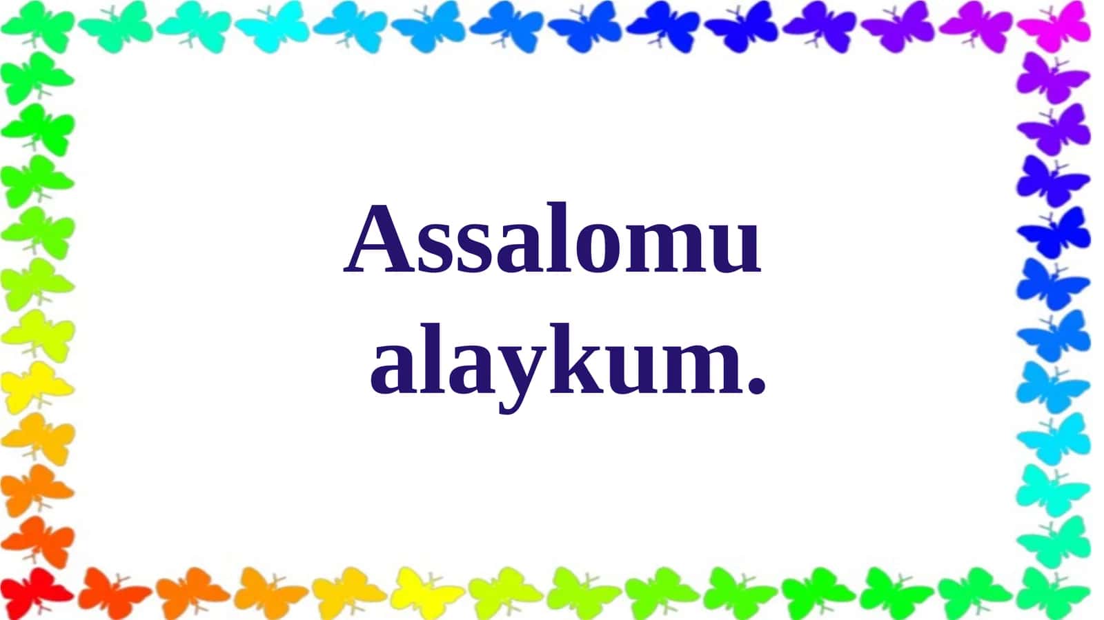 Oltin qoidalar
