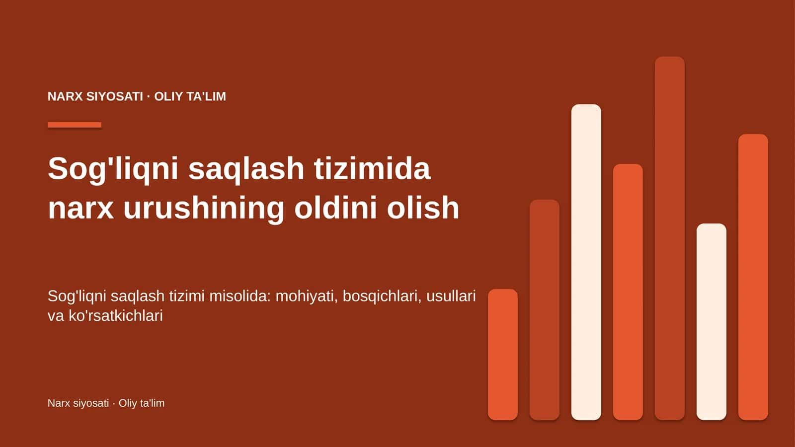 sog'liqni saqlash tizimida narx urushining oldini olish 8014
