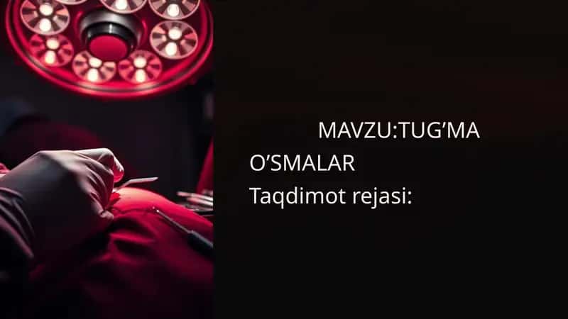 Tug’ma O’smalar