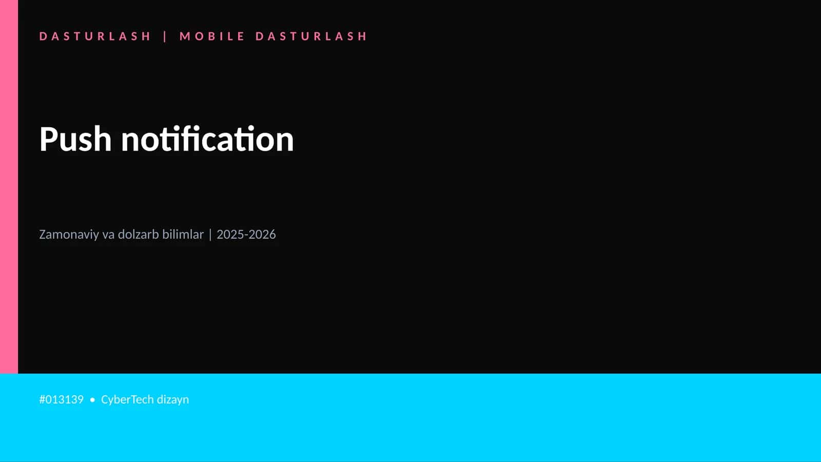 Push notification