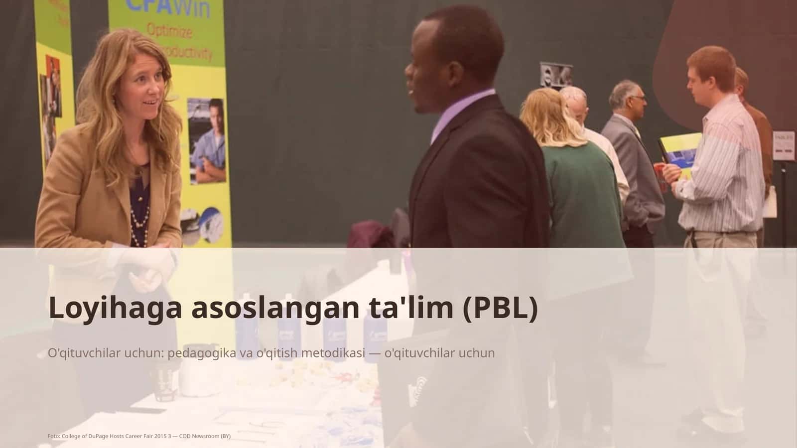 Loyihaga asoslangan ta'lim (PBL)