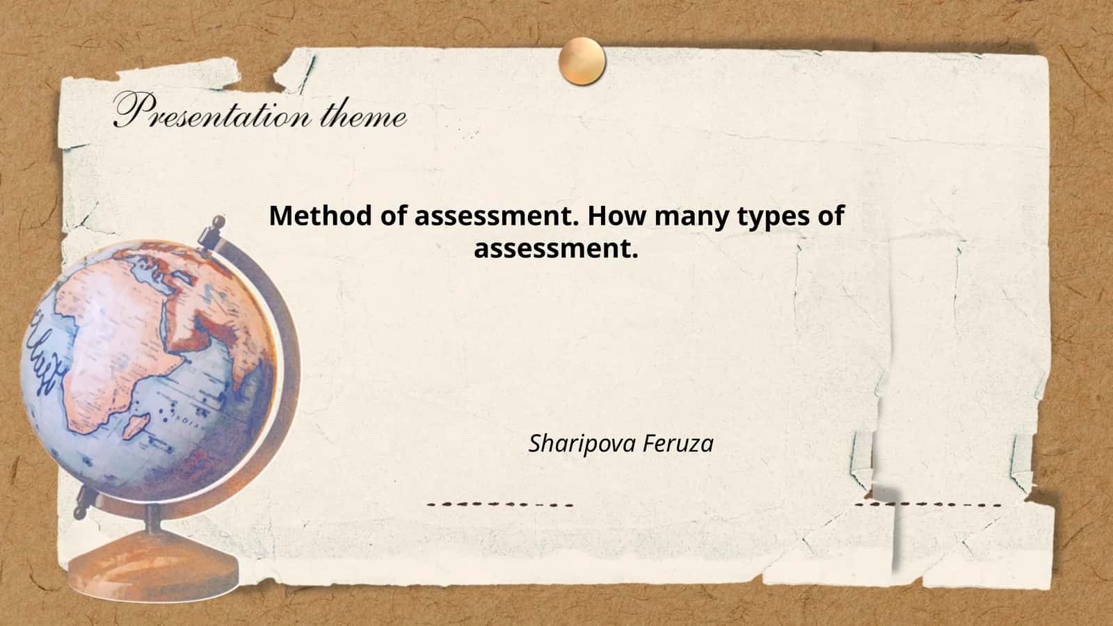 Formative Assessment