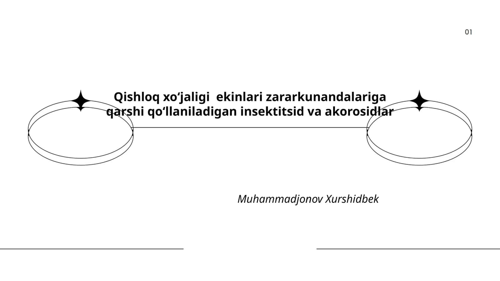 Qishloq xoʻjaligi ekinlari zararkunandalariga qarshi qoʻllaniladigan insektitsid va akorosidlar