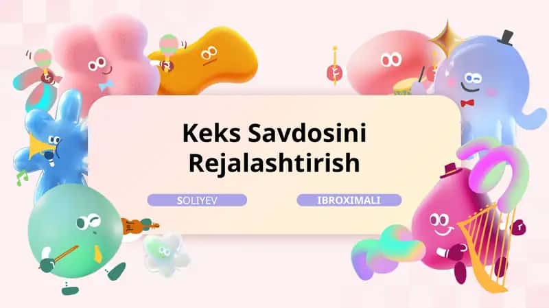 Keks Savdosini Rejalashtirish