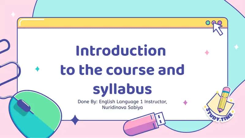 Course Description