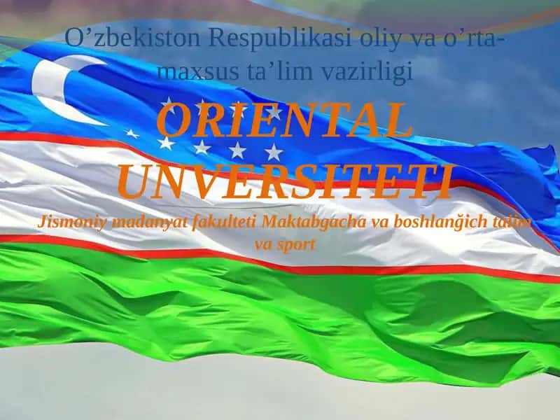 Boshlang’ich ta’limda (1va 4- siniflar) gimnastika mashg’ulotining konspektini tuzish