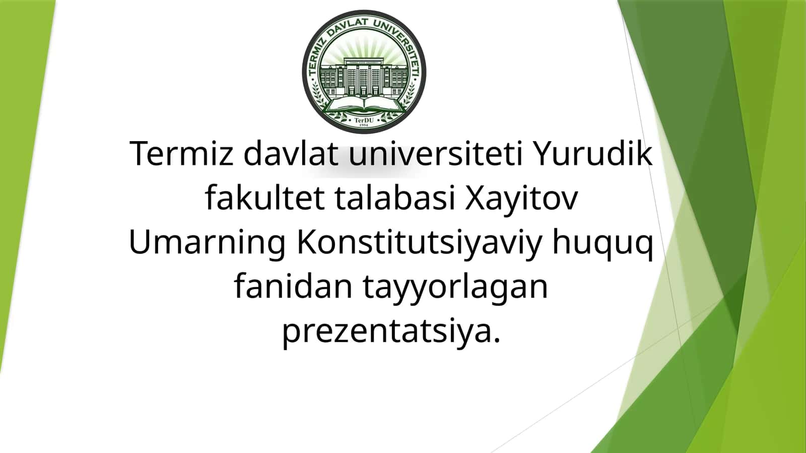 Konstitutsiyaviy huquq