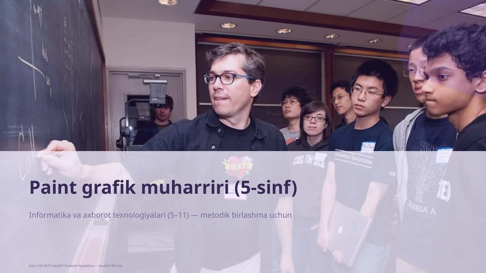 Paint grafik muharriri (5-sinf)