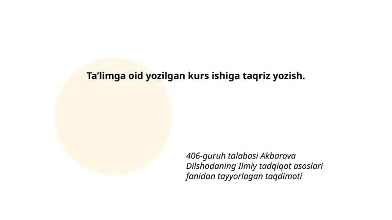 Ta'limda innovatsion texnologiyalarning roli