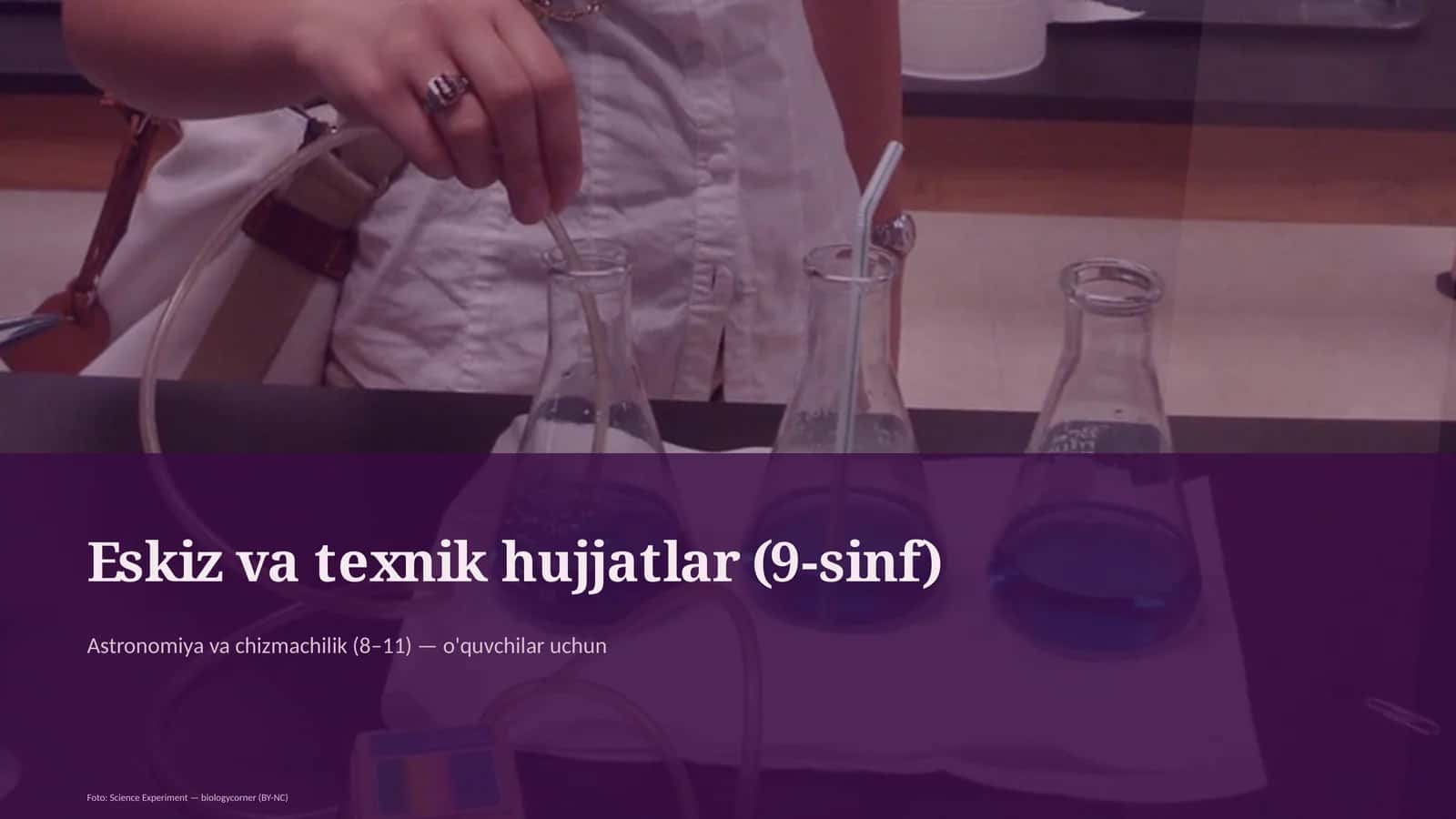 Eskiz va texnik hujjatlar (9-sinf)
