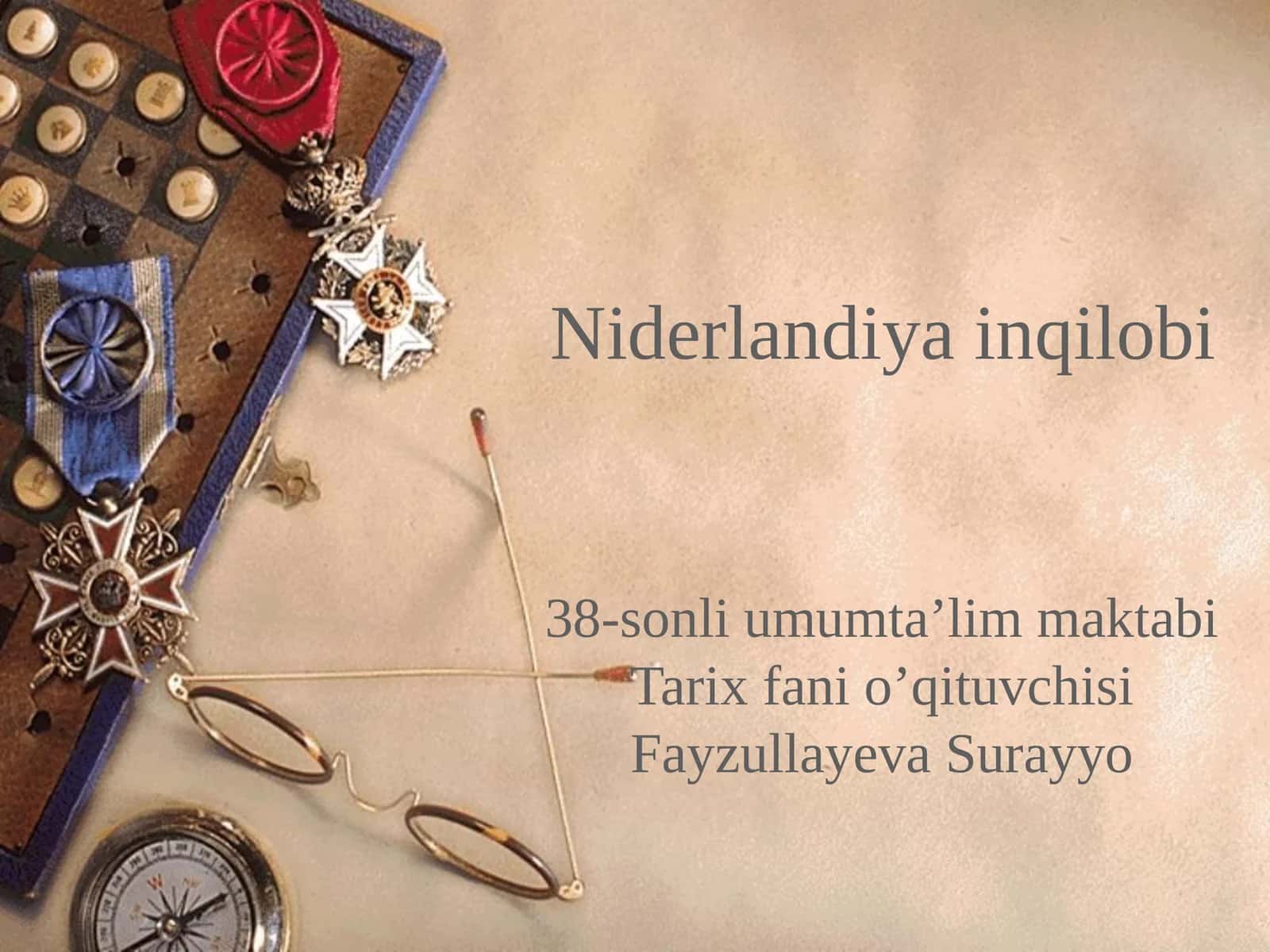 Niderlandiya inqilobi