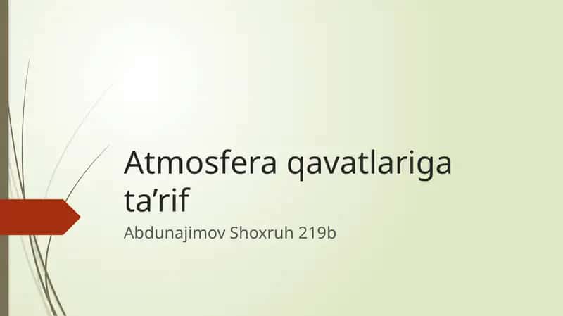 Atmosfera