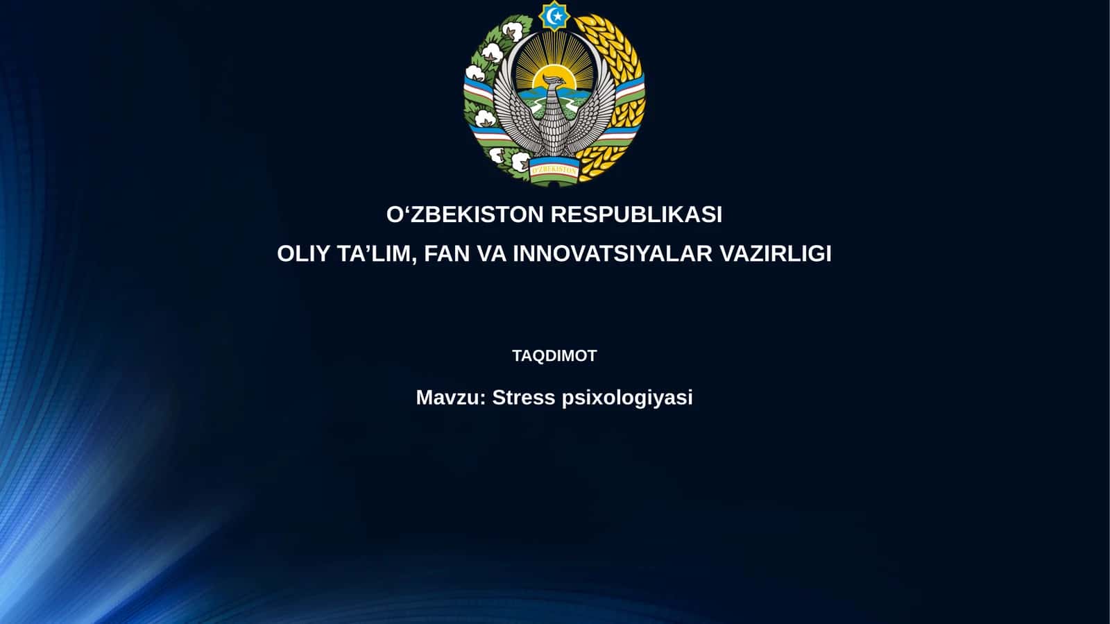 Stresspsixologiyasi