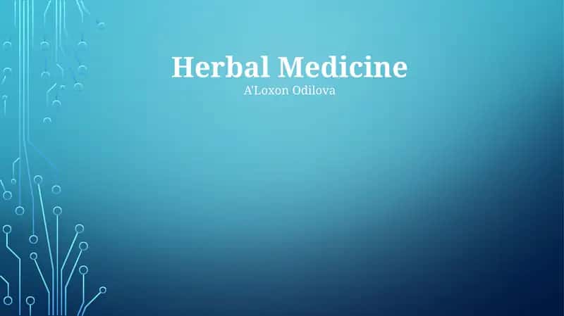 Herbal Medicine