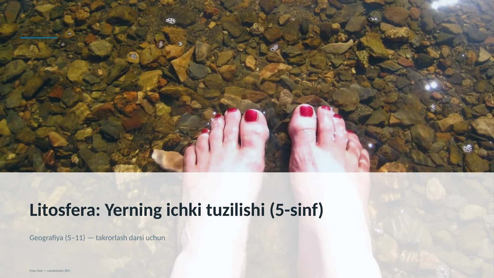 Litosfera: Yerning ichki tuzilishi (5-sinf)