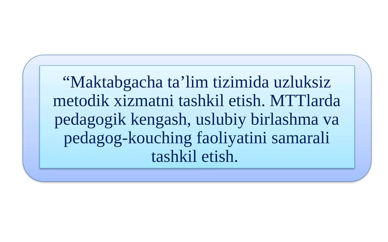 Pedagogik-kouching faoliyati