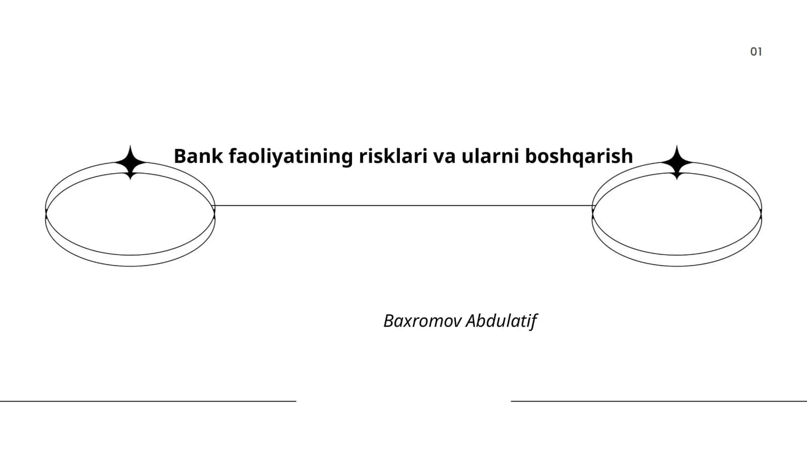 Bank faoliyatining risklari va ularni boshqarish