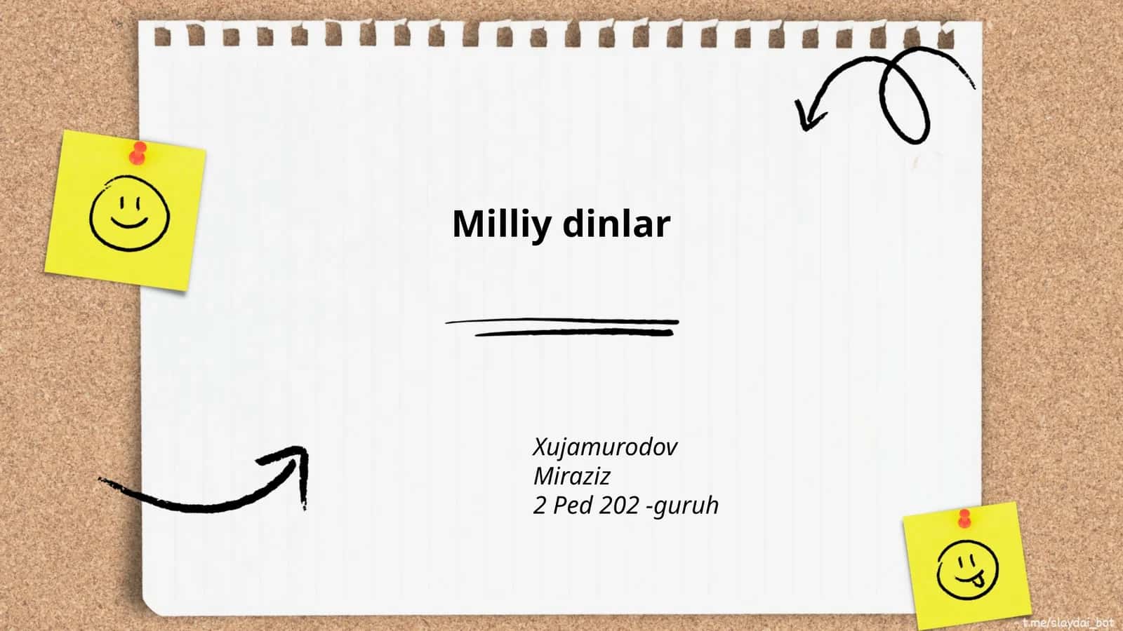 Milliy dinlar