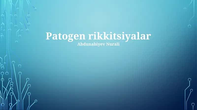 Patogen rikkitsiyalar