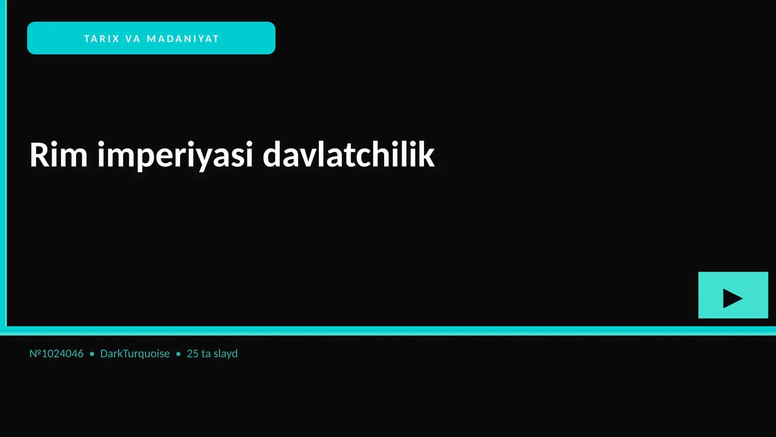 Rim imperiyasi davlatchilik