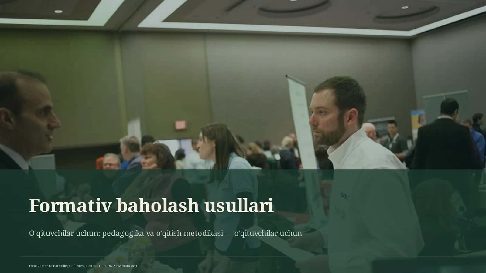 Formativ baholash usullari
