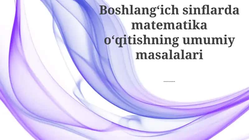 Farqlantirish Ta'limi & O'quv Bo'shliqlari