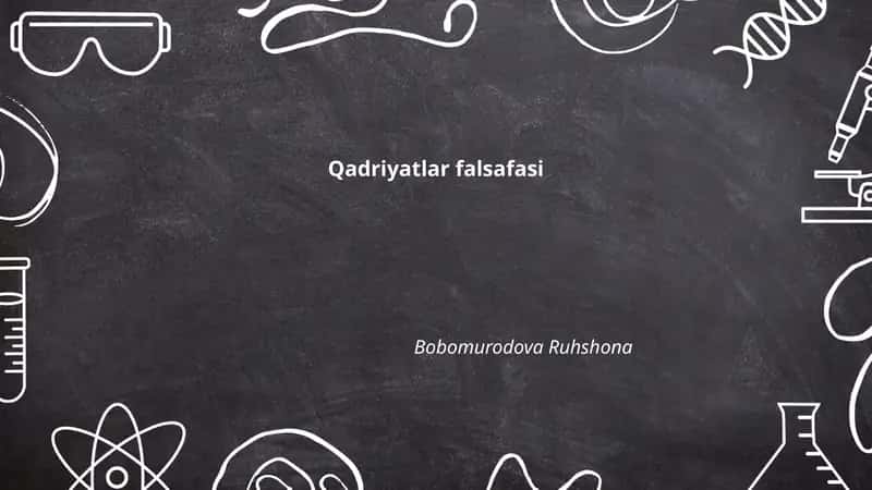 Qadriyatlar falsafasi