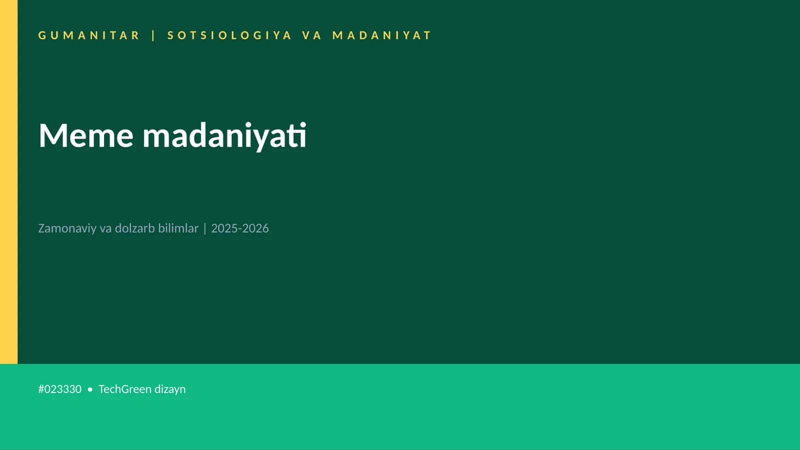 Meme madaniyati
