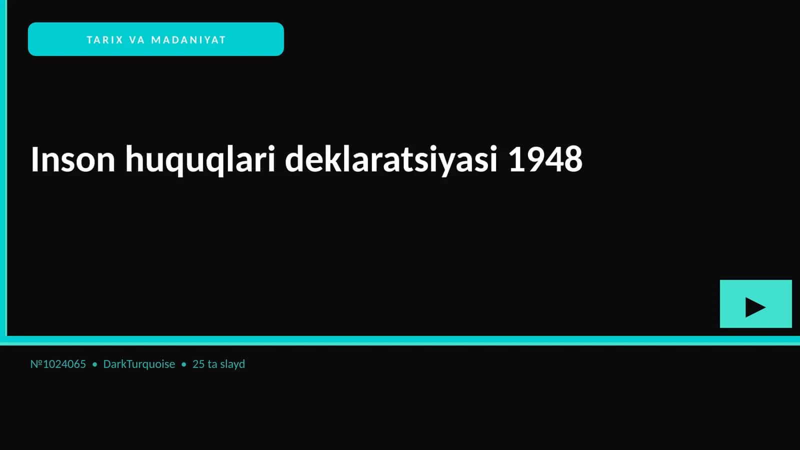 Inson huquqlari deklaratsiyasi 1948