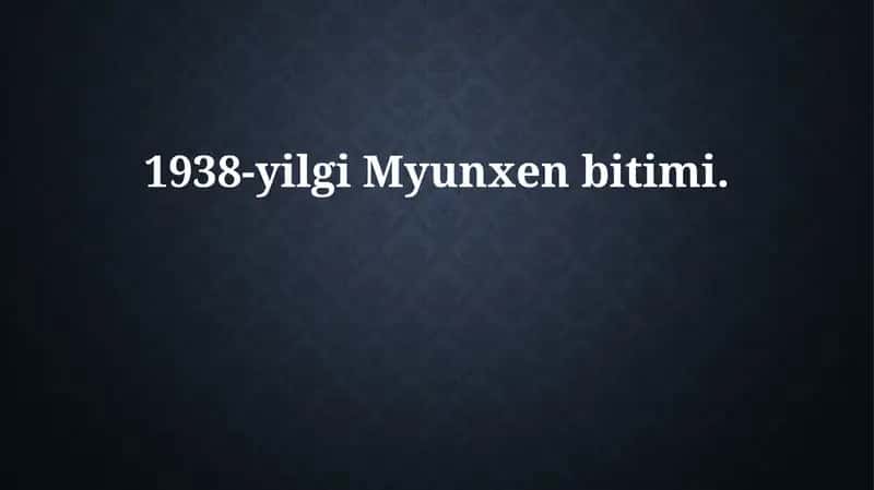 1938-yilgi Myunxen bitimi