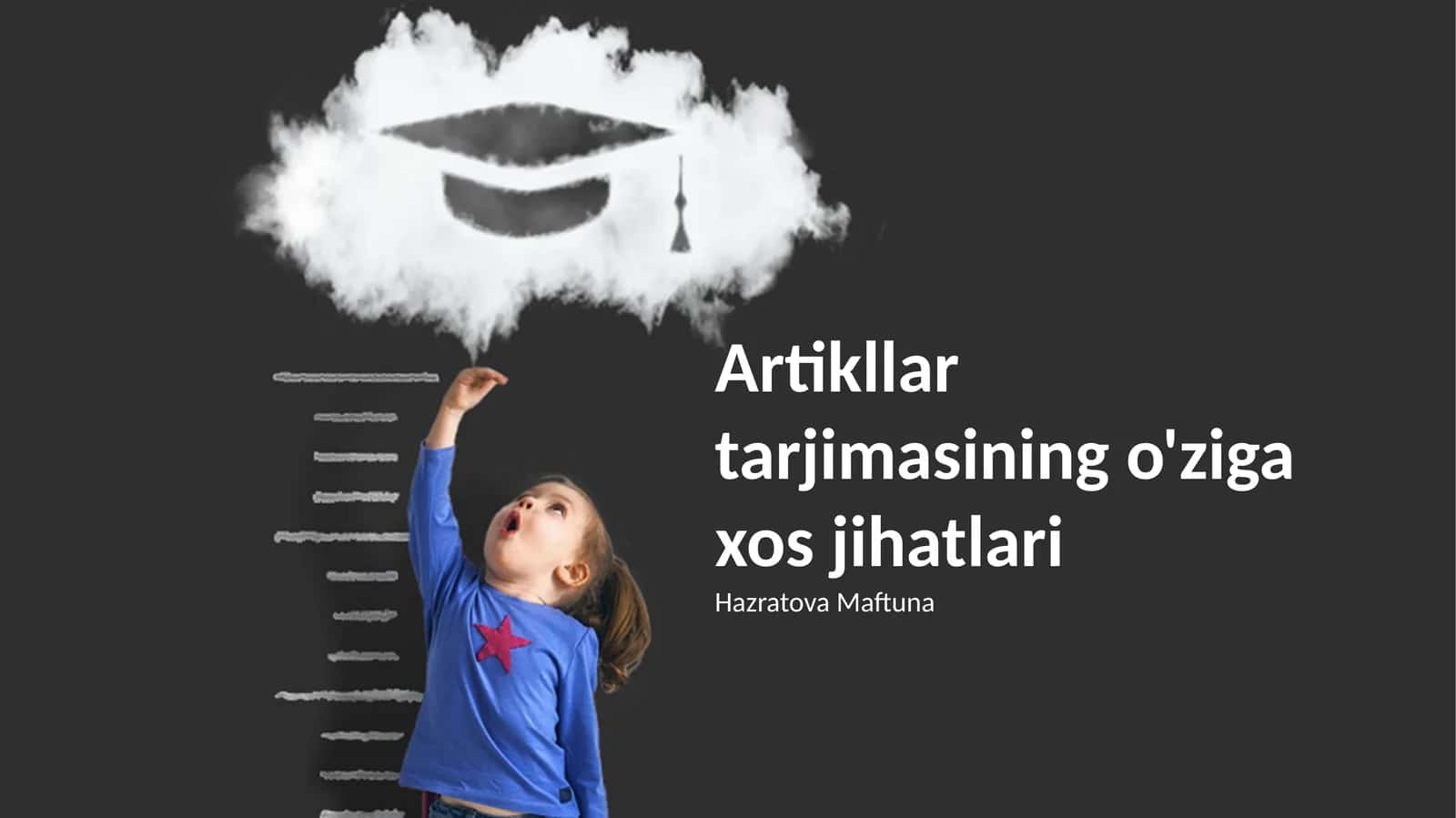 Artikllar tarjimasining o'ziga xos jihatlari