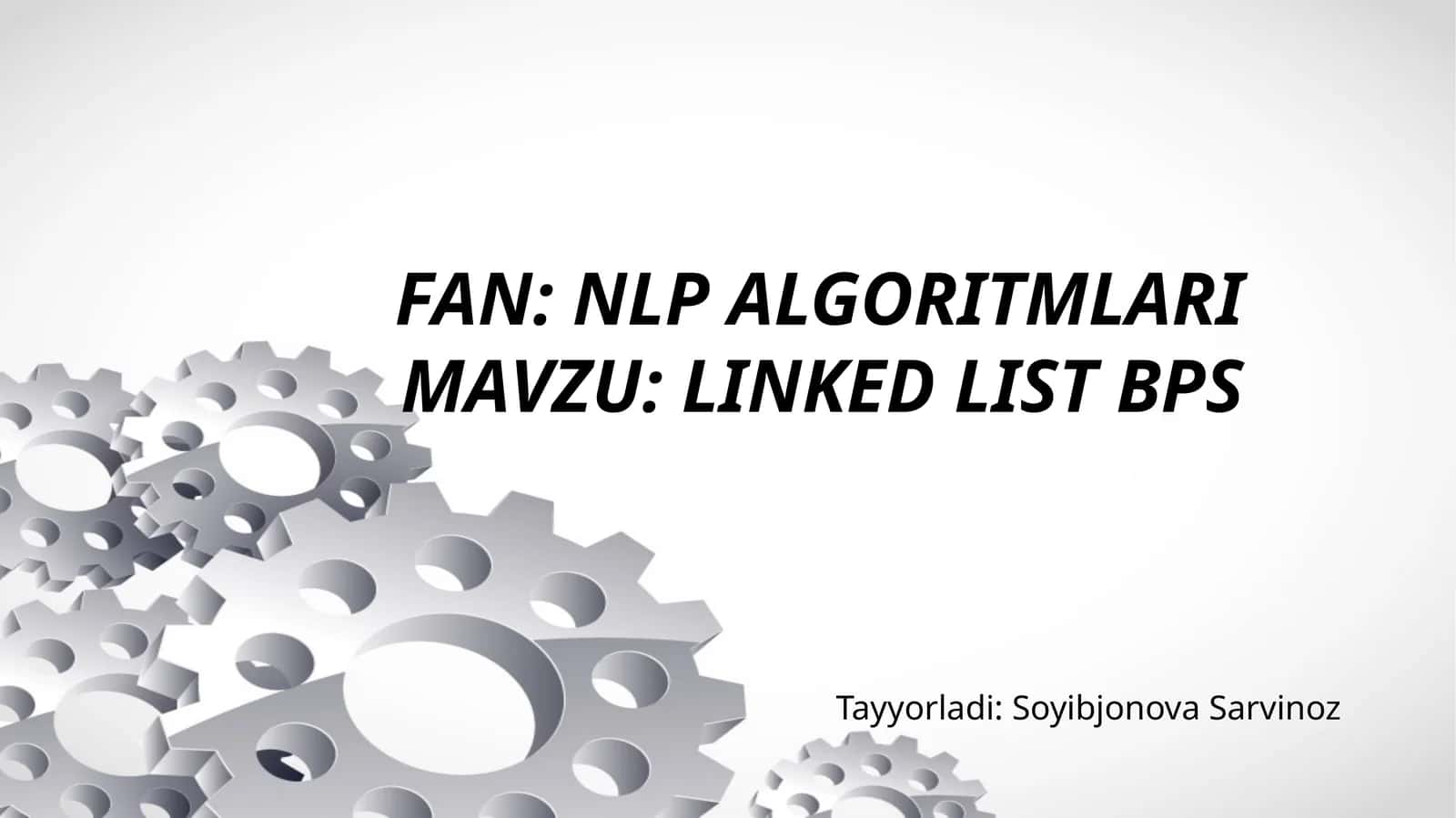 LINKED LIST BPS